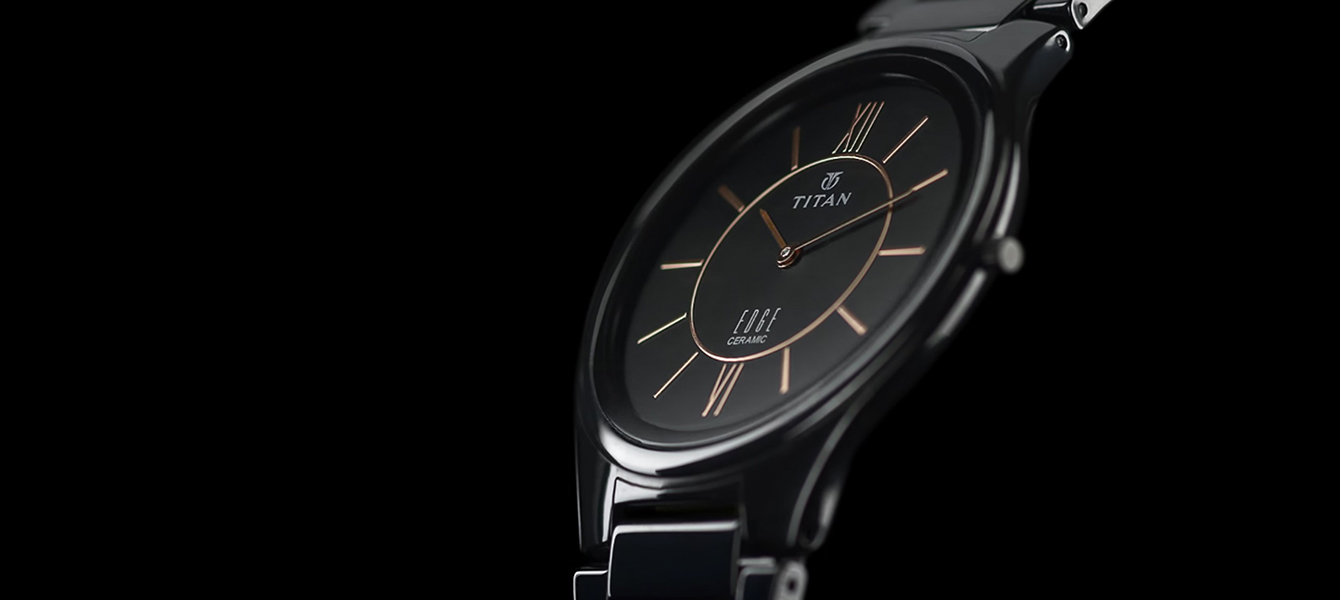 Titan world slim clearance watch